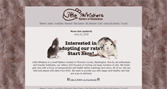 Desktop Screenshot of littlewhiskersrattery.com