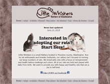 Tablet Screenshot of littlewhiskersrattery.com
